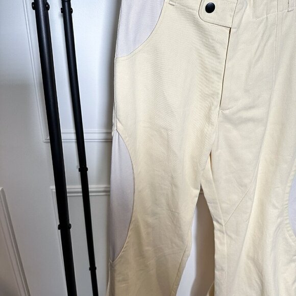 NEW Head Of State SS21 'Contrast Panel Flare Cut' Denim Size 31 - Picture 3 of 6